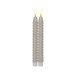 LED Antikljus 2-pack Flamme Swirl