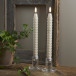 LED Antikljus 2-pack Flamme Swirl