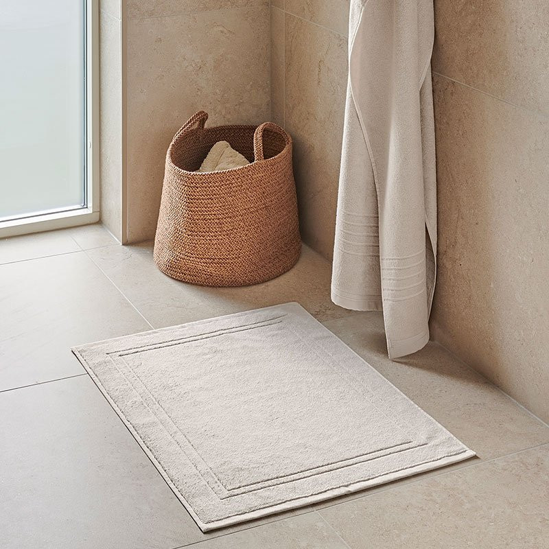 Duschmatta Helle Frotté 50x70 cm Sand