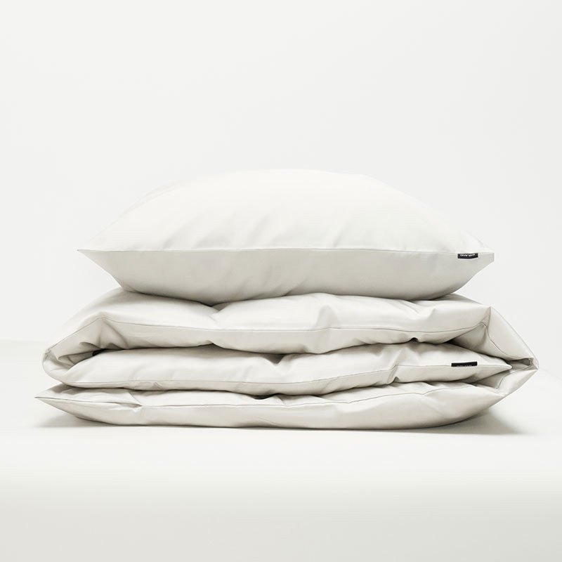 Shade Enkelt påslakan Perfect White 150x210