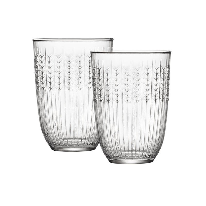 Swedish Grace Drinking Glass 37 cl 2-pack Clear