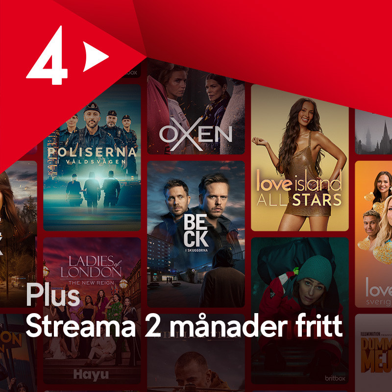 2 månader gratis TV4 Play Plus