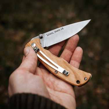 Lierne fällkniv med bältesklips