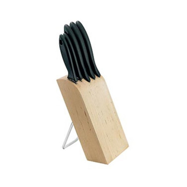 Knivblock Essential med 5 knivar