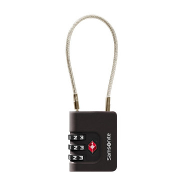 Kabellås med 3-siffrig TSA-kod